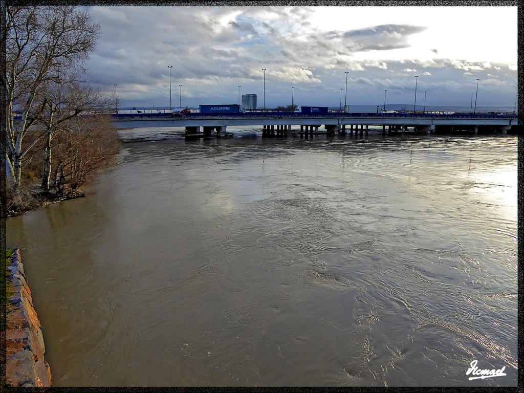 Foto: 150224-33 RIO EBRO EN JUSLIBOL - Zaragoza (Aragón), España