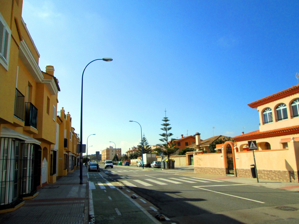 Foto: Carretera Camposoto - San Fernando (Cádiz), España