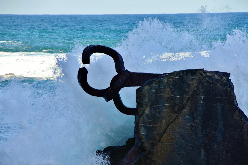 Foto: El Peine del Viento - San Sebastián (Donostia) (Gipuzkoa), España