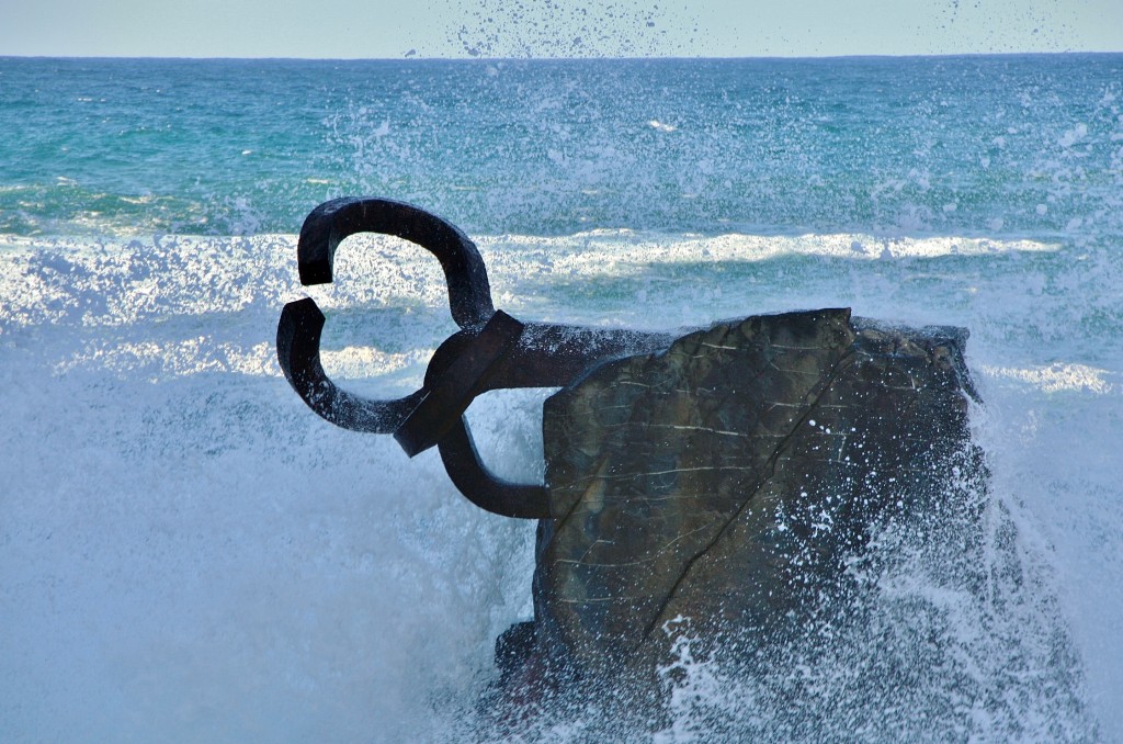 Foto: El Peine del Viento - San Sebastián (Donostia) (Gipuzkoa), España