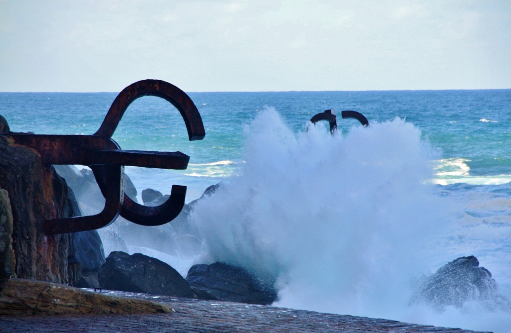 Foto: El Peine del Viento - San Sebastián (Donostia) (Gipuzkoa), España