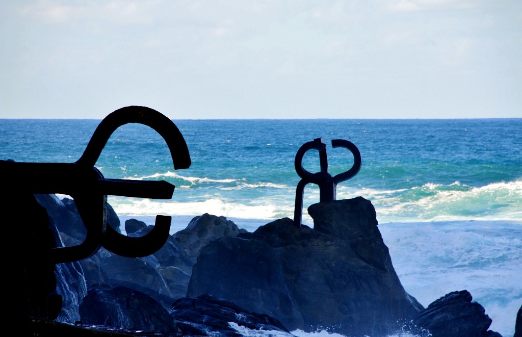 Foto: El Peine del Viento - San Sebastián (Donostia) (Gipuzkoa), España