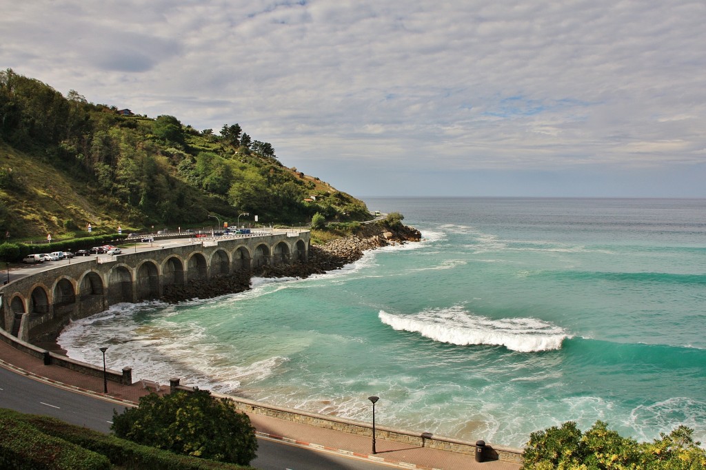 Foto: Playa - Getaria (Gipuzkoa), España