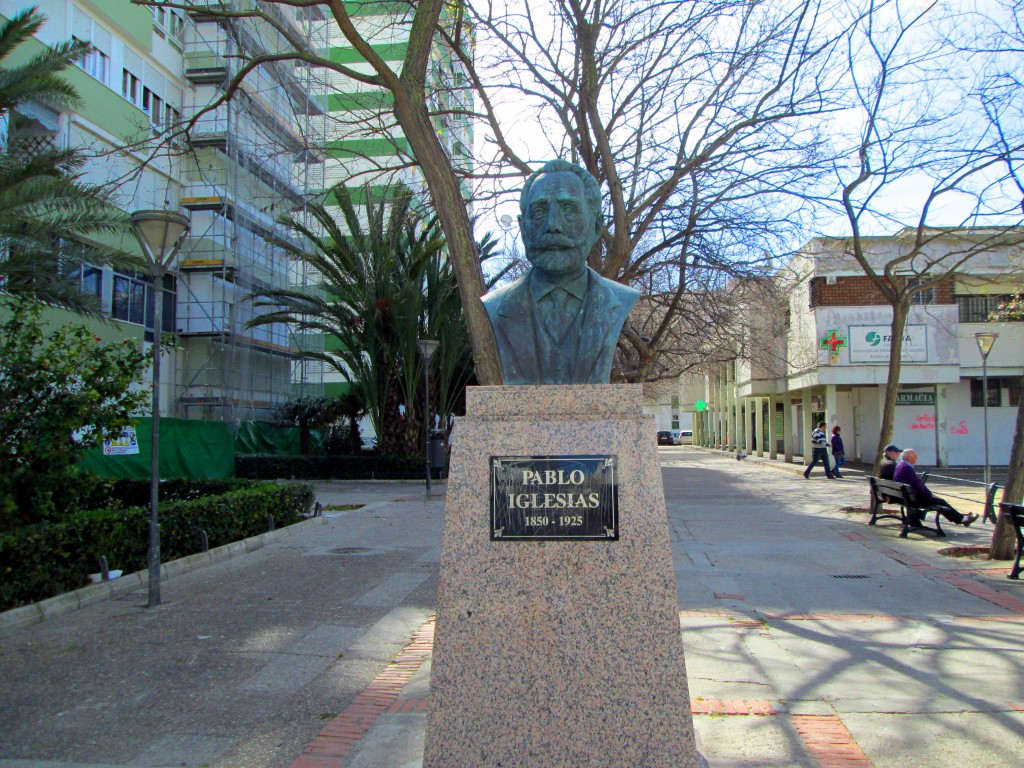 Foto: Busto a Pablo Iglesias - Cádiz (Andalucía), España