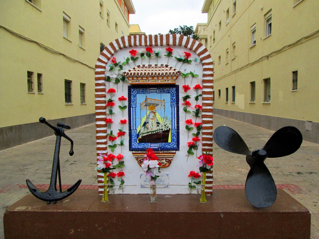 Foto: Ofrenda ala Virgen del Carmen - Cádiz (Andalucía), España