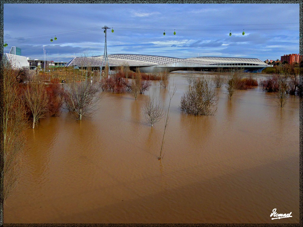 Foto: 150228-03 EL EBRO EN RANILLAS - Zaragoza (Aragón), España