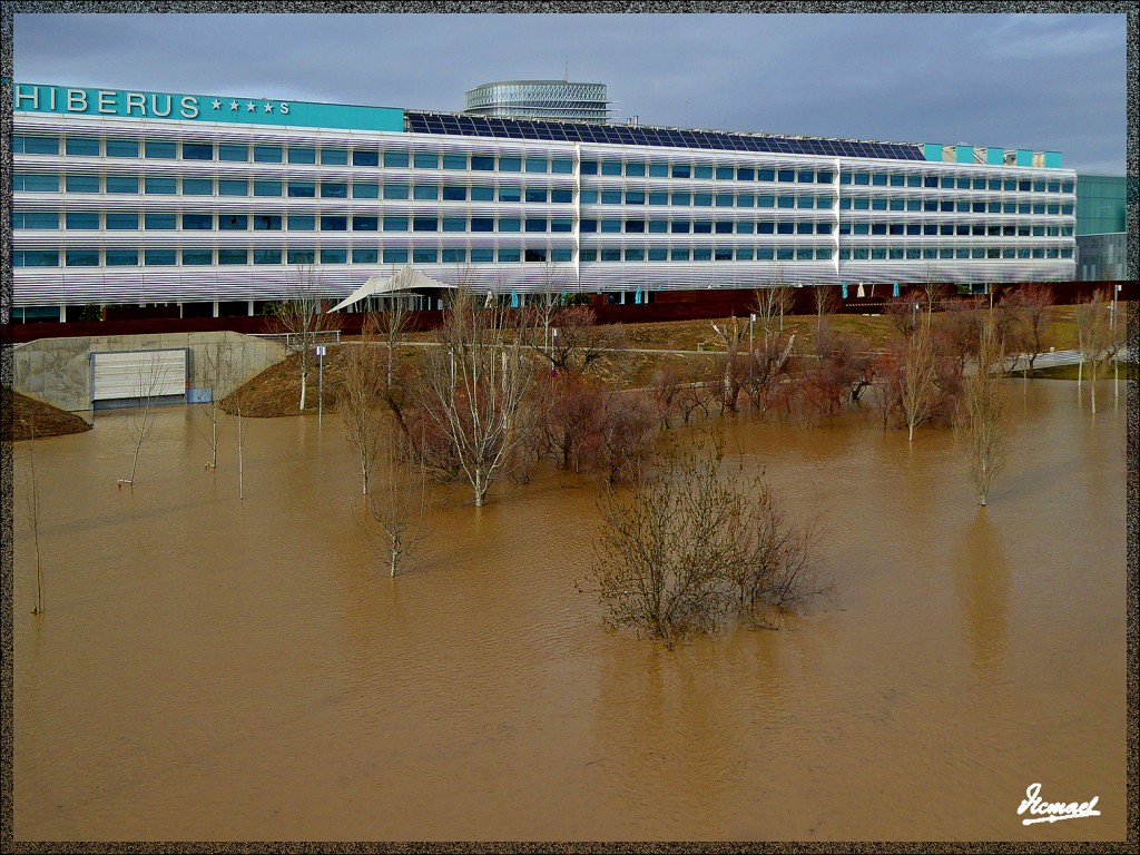 Foto: 150228-04 EL EBRO EN RANILLAS - Zaragoza (Aragón), España