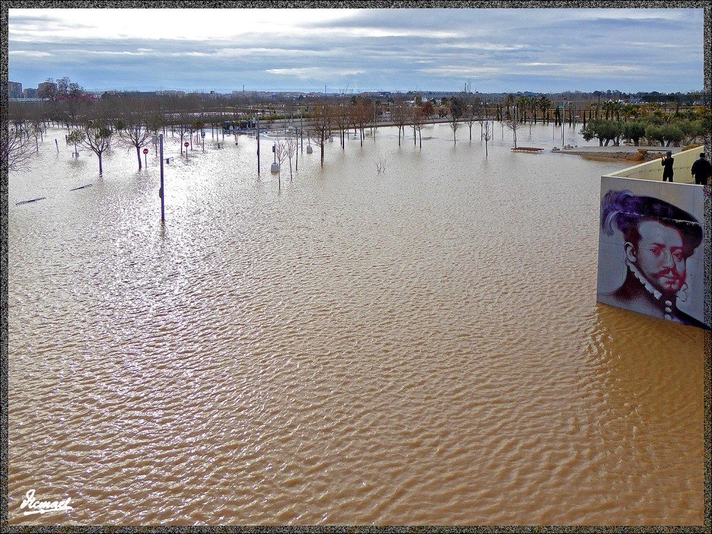 Foto: 150228-07 EL EBRO EN RANILLAS - Zaragoza (Aragón), España