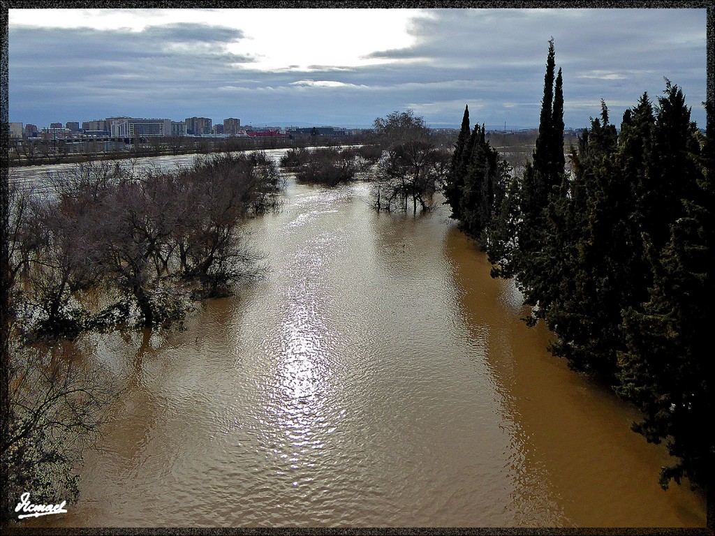 Foto: 150228-10 EL EBRO EN RANILLAS - Zaragoza (Aragón), España