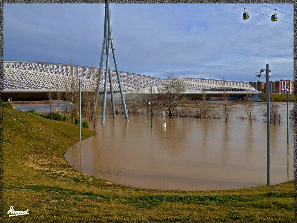 Foto: 150228-19 EL EBRO EN RANILLAS - Zaragoza (Aragón), España