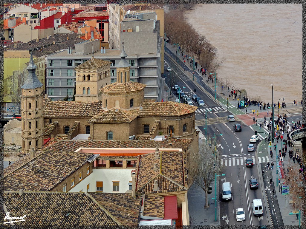 Foto: 150301-23 EBRO DESDE EL PILAR - Zaragoza (Aragón), España