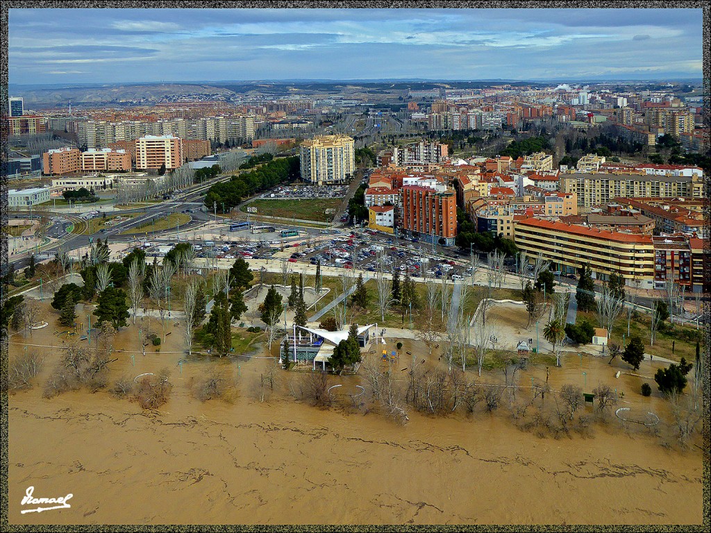 Foto: 150301-37 EBRO DESDE EL PILAR - Zaragoza (Aragón), España