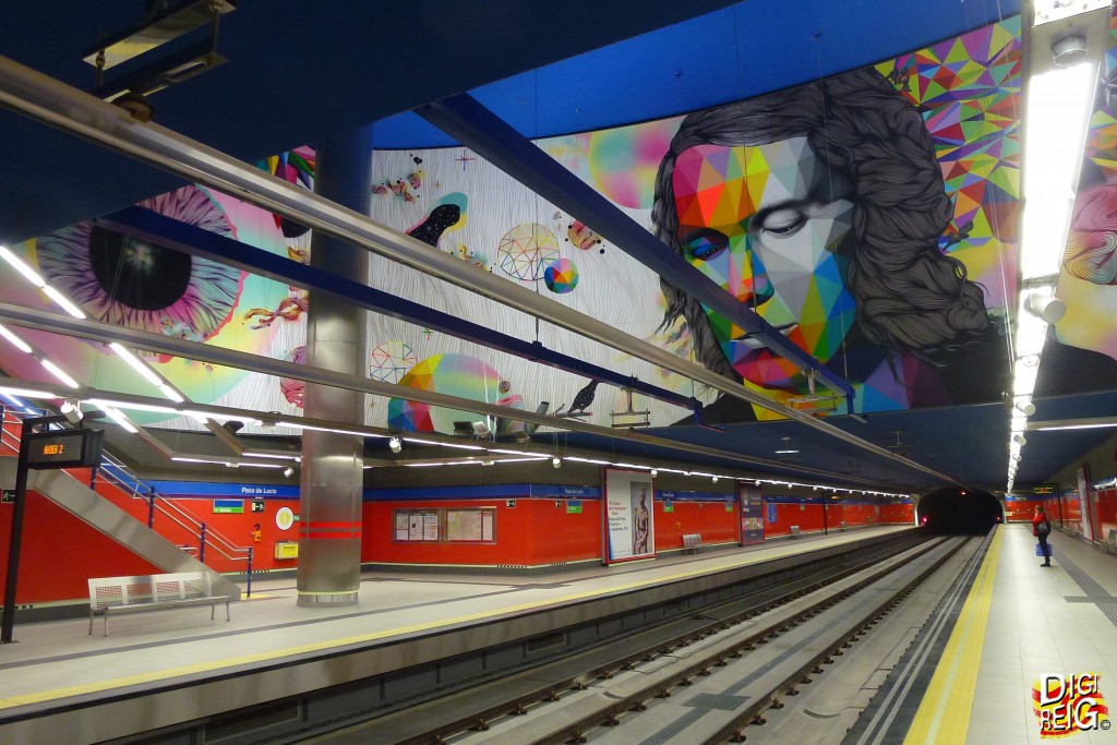 Foto: Estación Metro - Madrid (Comunidad de Madrid), España