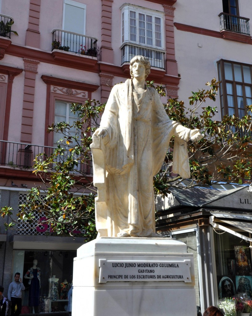 Foto: Monumento al escritor Lucio Juno - Cadiz (Cádiz), España