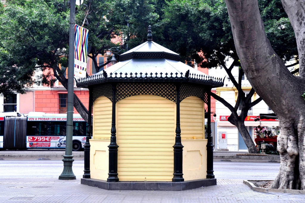 Foto: Puesto de flores - Malaga (Málaga), España