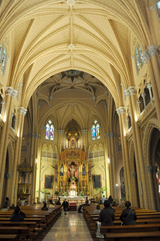 Foto: Interior iglesia - Malaga (Málaga), España