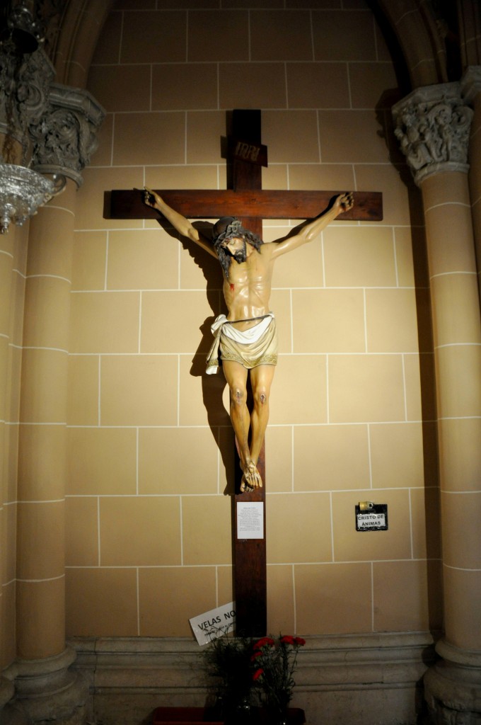 Foto: Jesus en la cruz - Malaga (Málaga), España