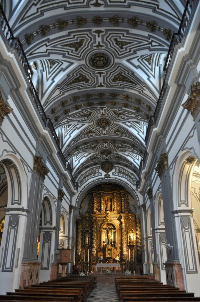 Foto: Interior iglesia - Malaga (Málaga), España