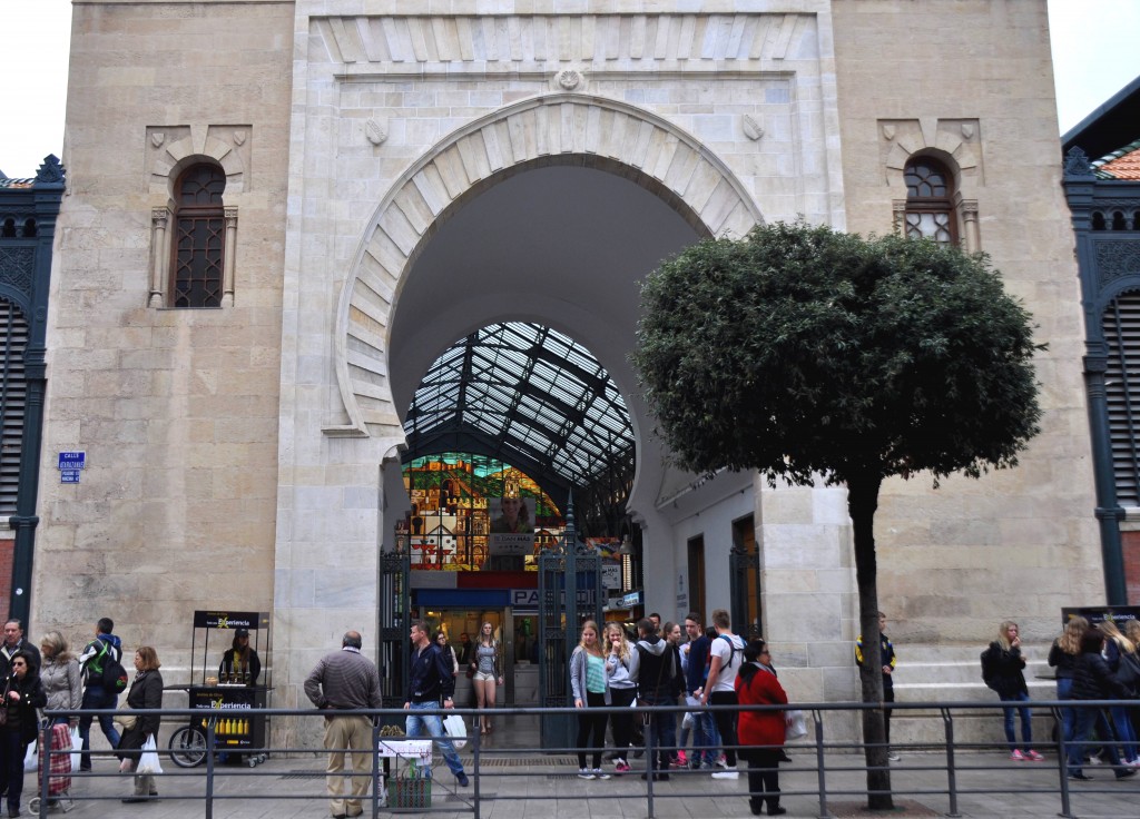 Foto: Puerta del mercado central - Malaga (Málaga), España