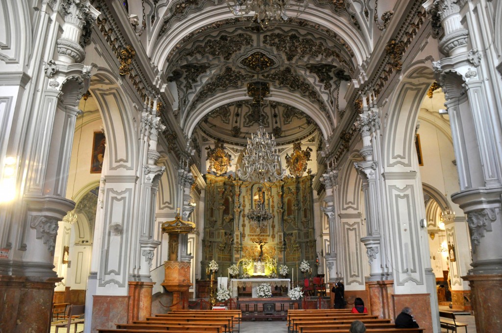 Foto: Interior iglesia - Malaga (Málaga), España