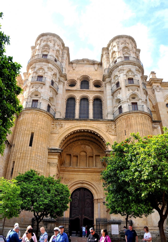 Foto: Facha principal catedral - Malaga (Málaga), España