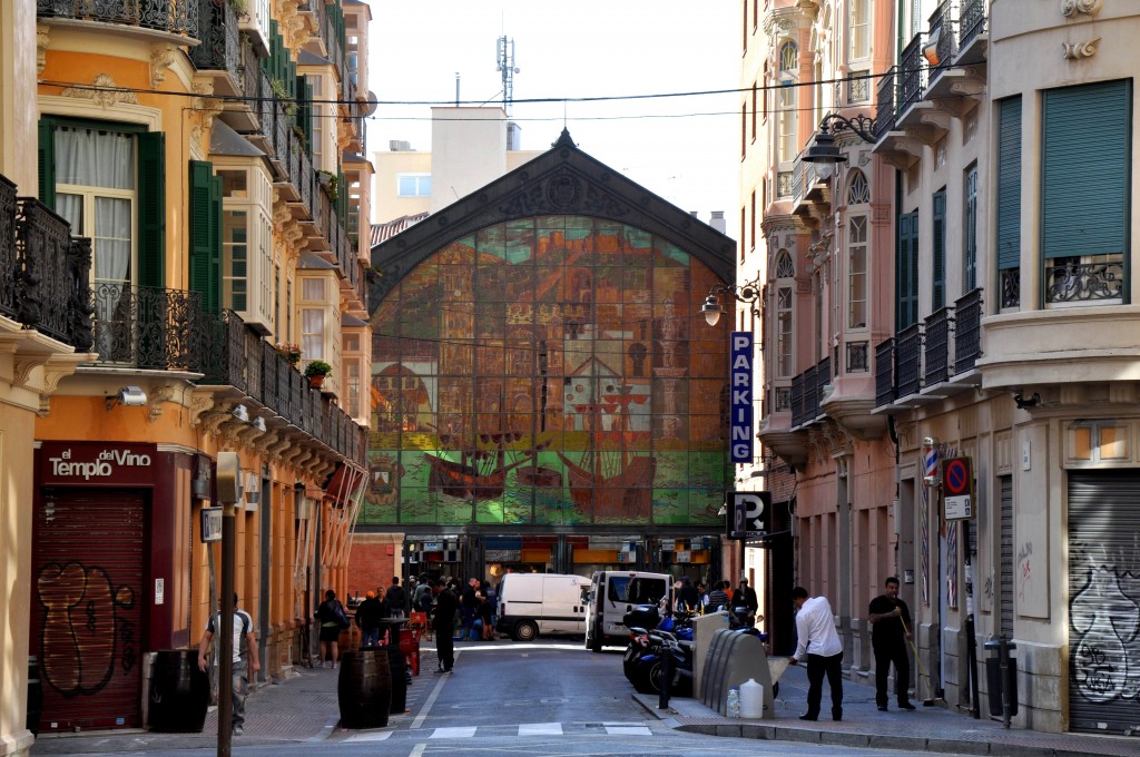 Foto: Lateral del mercado - Malaga (Málaga), España