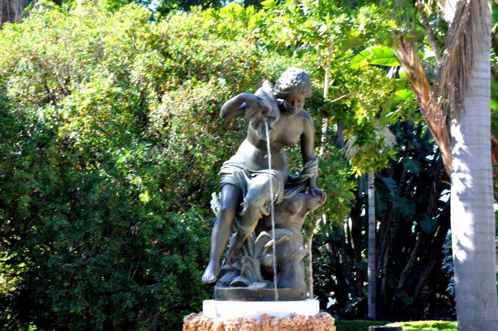 Foto: Fuente en bronce - Malaga (Málaga), España