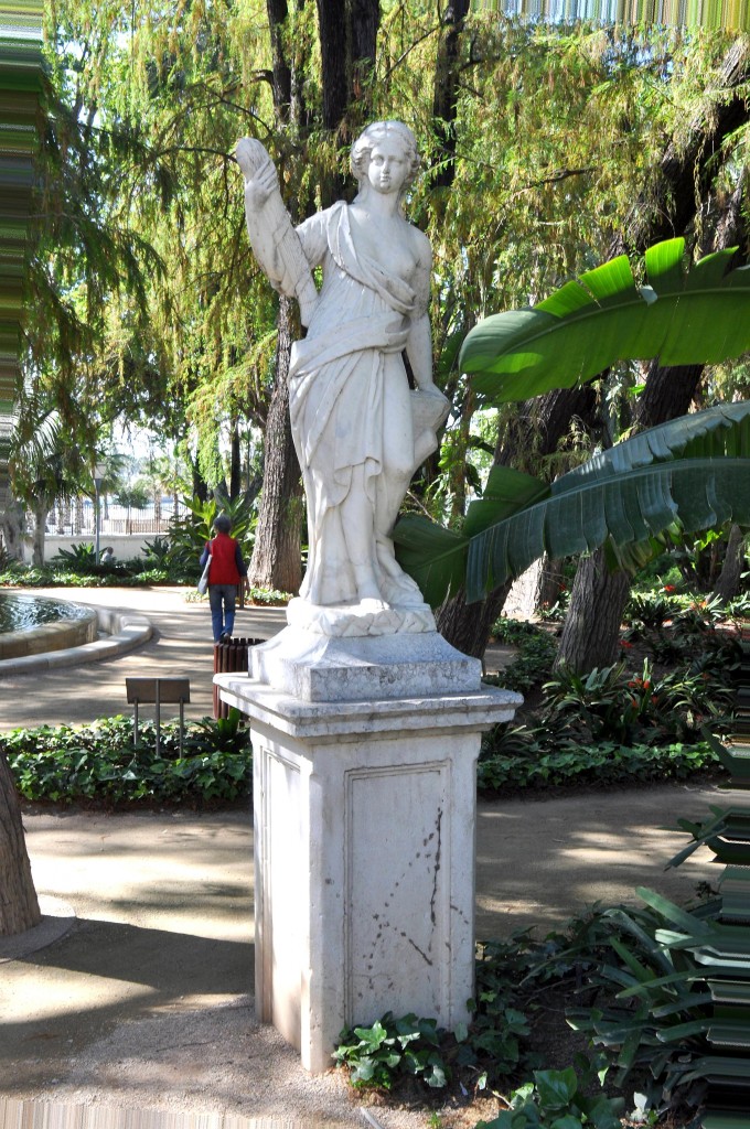 Foto: Jardines del paseo - Malaga (Málaga), España