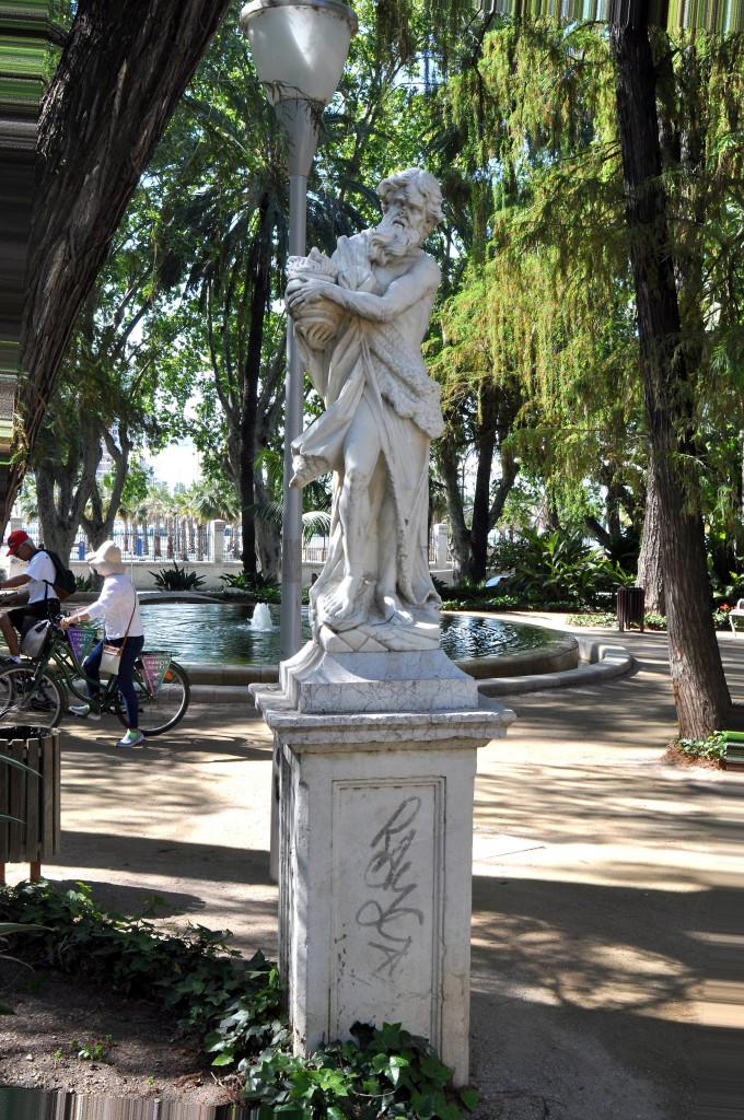 Foto: Jardines del paseo - Malaga (Málaga), España