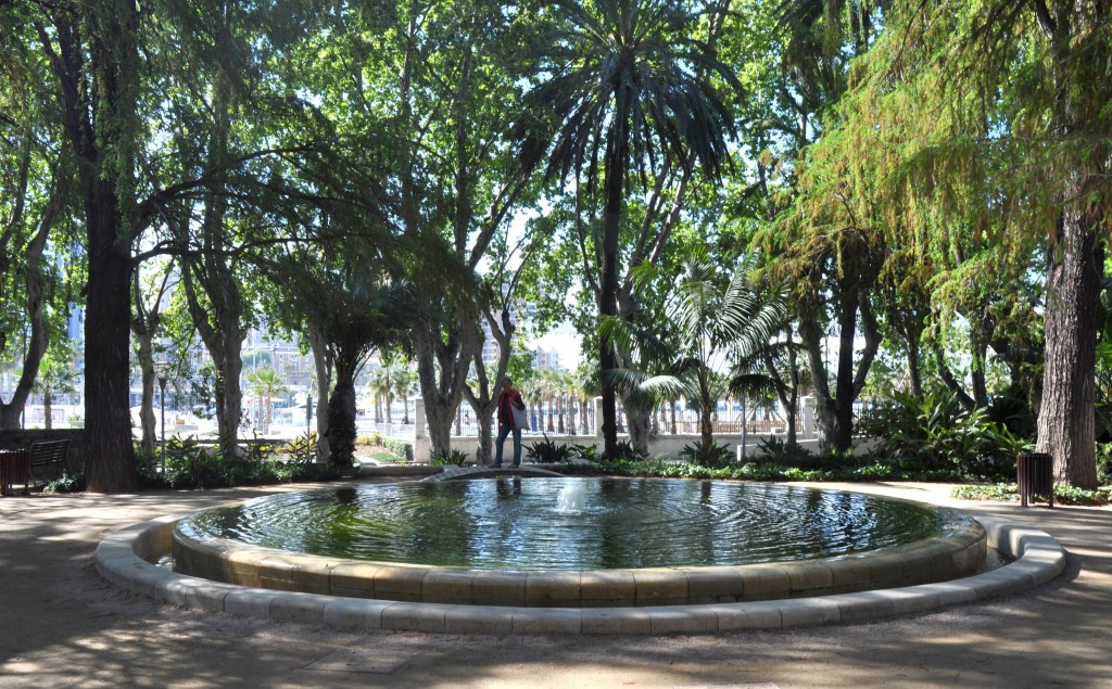 Foto: Fuente estanque - Malaga (Málaga), España