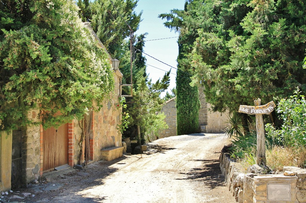 Foto: Vista del pueblo - Albarca (Tarragona), España