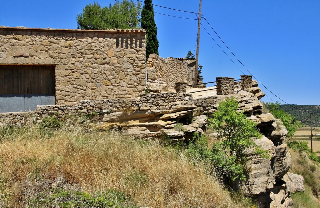 Foto: Vista del pueblo - Albarca (Tarragona), España