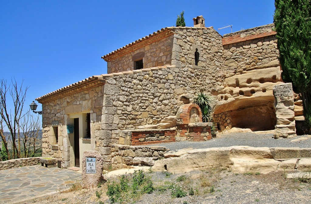 Foto: Vista del pueblo - Albarca (Tarragona), España