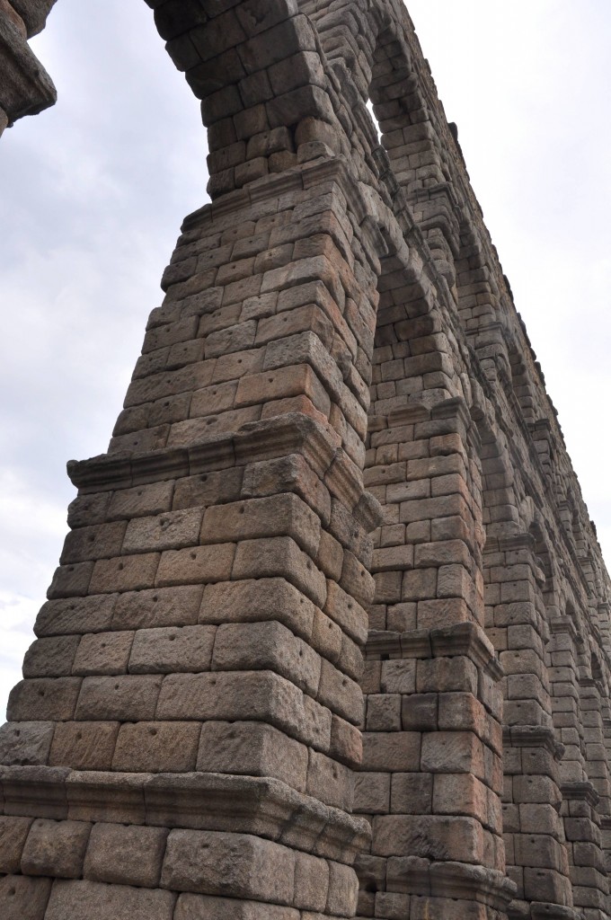 Foto: Soportes del acueducto - Segovia (Castilla y León), España