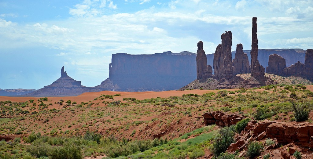 Foto: Skyline Monument Valley - Monument Valley (Arizona), Estados Unidos