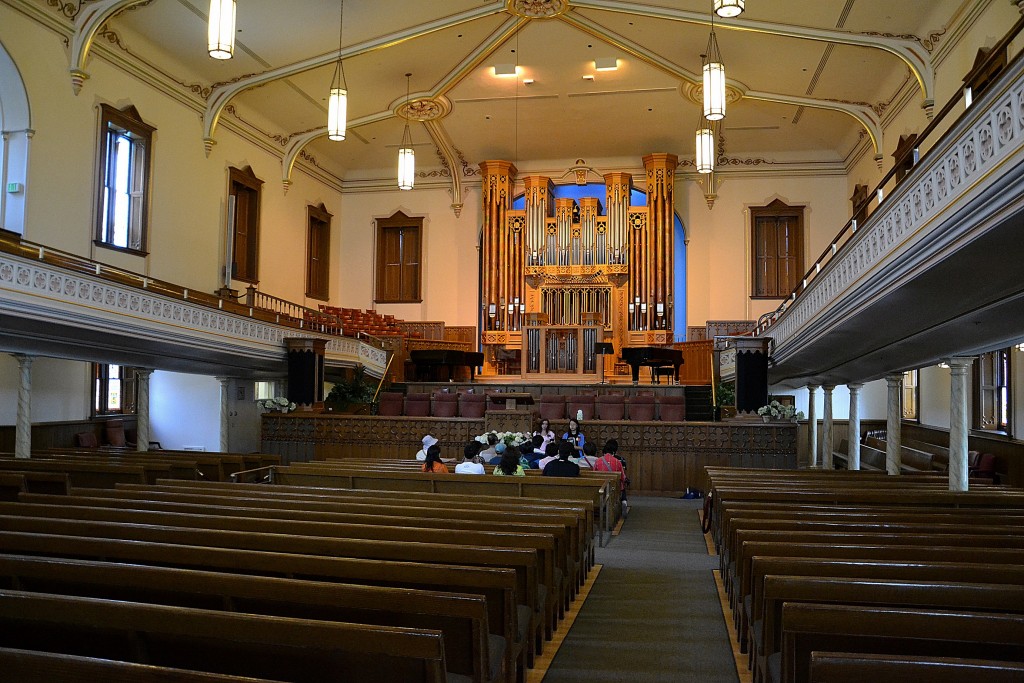 Foto: Temple Square is the Assembly Hall - Salt Lake City (Utah), Estados Unidos