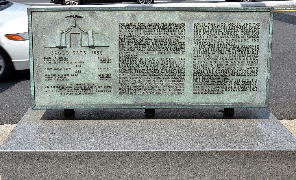 Foto: Eagle Gate - Salt Lake City (Utah), Estados Unidos