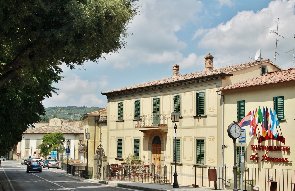 Foto: Vista del pueblo - Monte San Savino (Tuscany), Italia