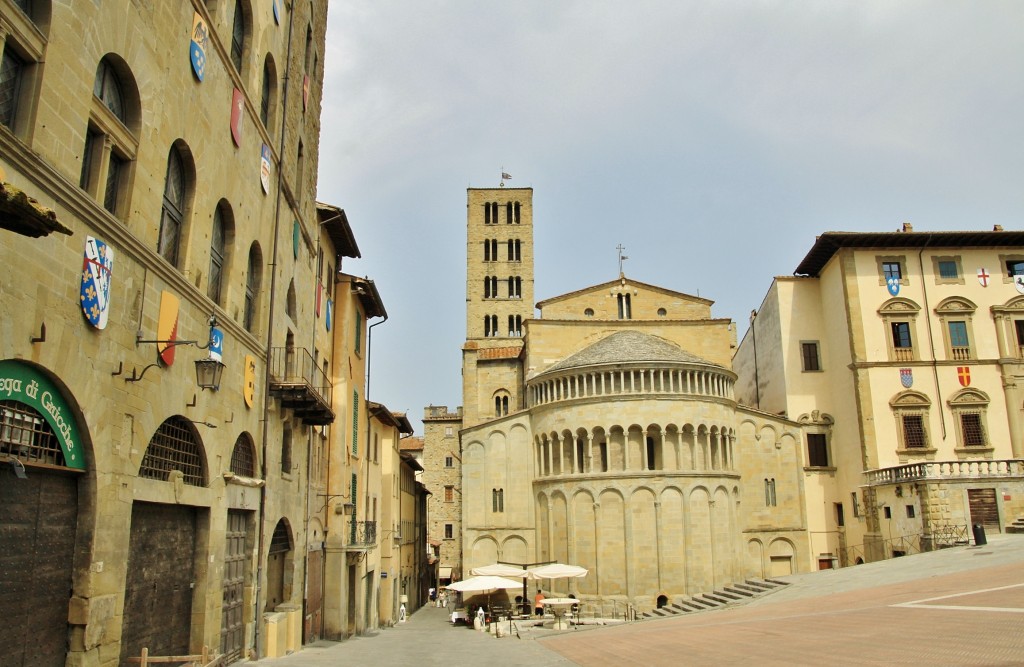 Foto: Plaza Grande - Arezzo (Tuscany), Italia