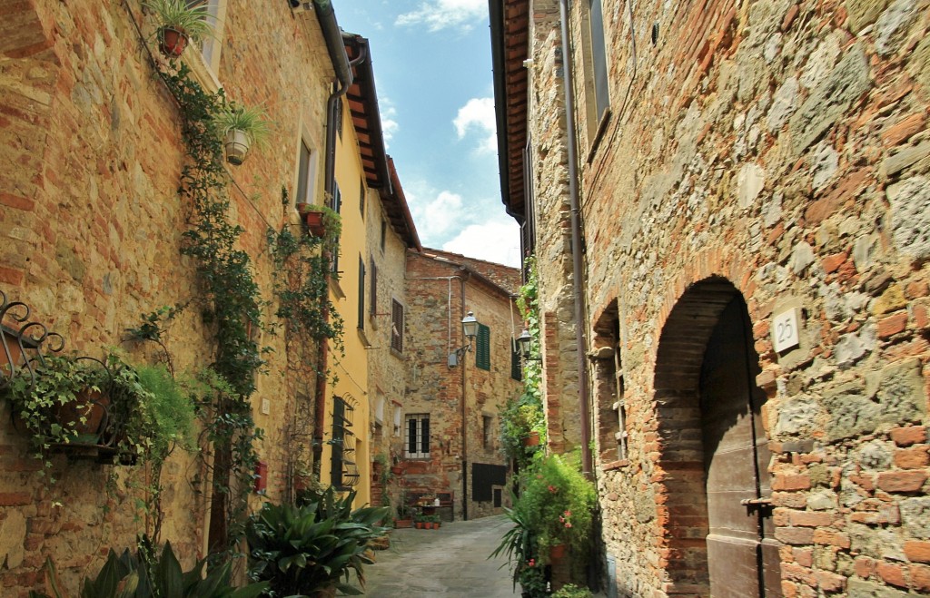 Foto: Centro histórico - Lucignano (Tuscany), Italia