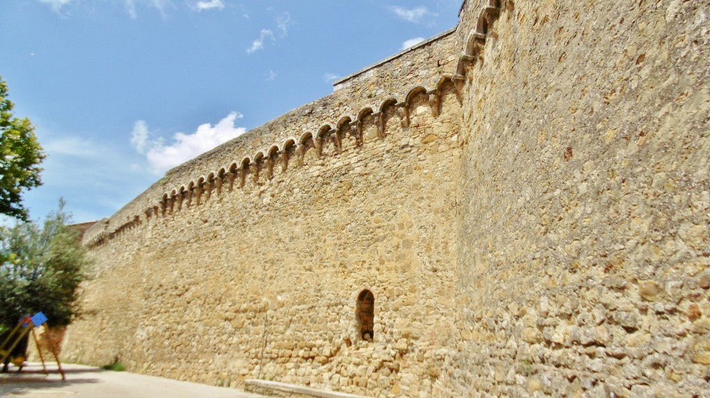 Foto: Muralla - San Quirico d´Orcia (Tuscany), Italia