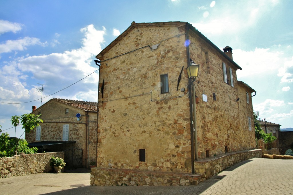 Foto: Interior de la muralla - Murlo (Tuscany), Italia