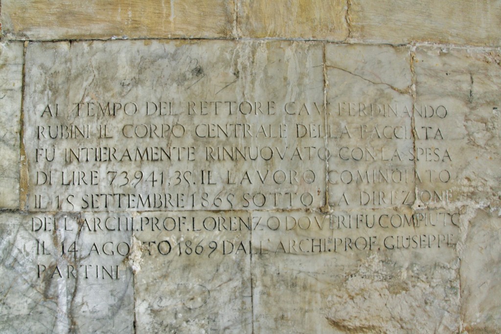 Foto: Lápida conmemorativa - Siena (Tuscany), Italia