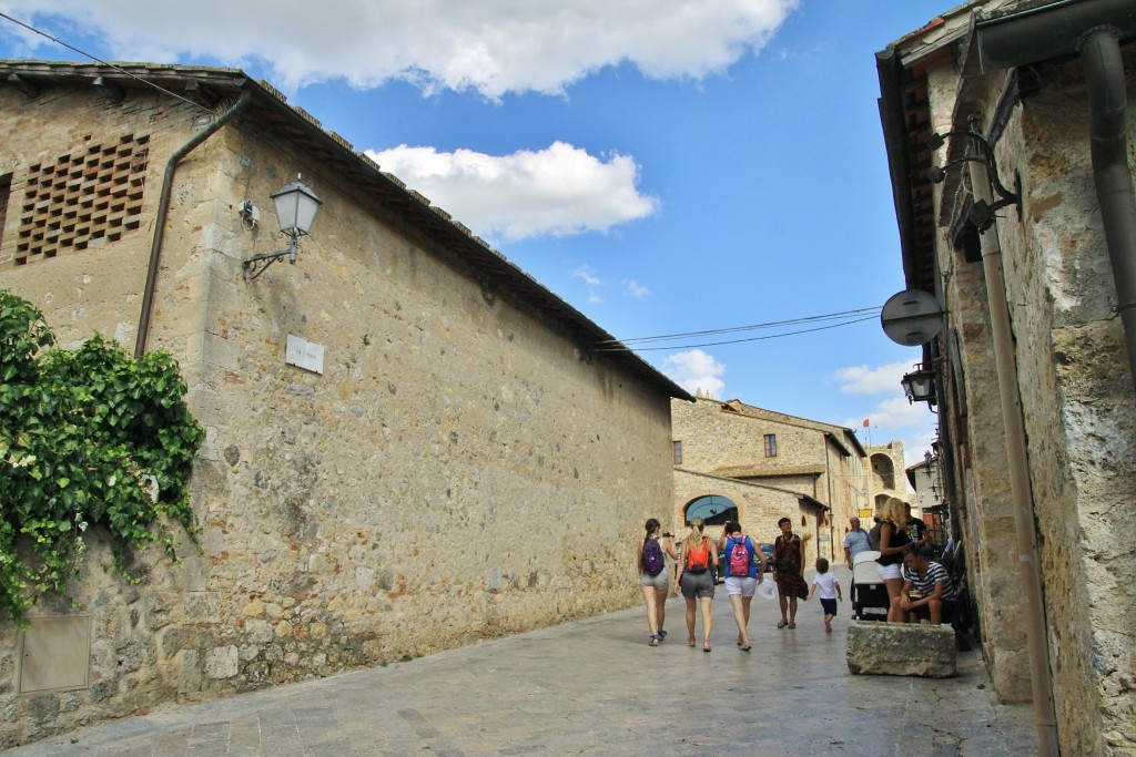 Foto: Recinto amurallado - Monteriggioni (Tuscany), Italia