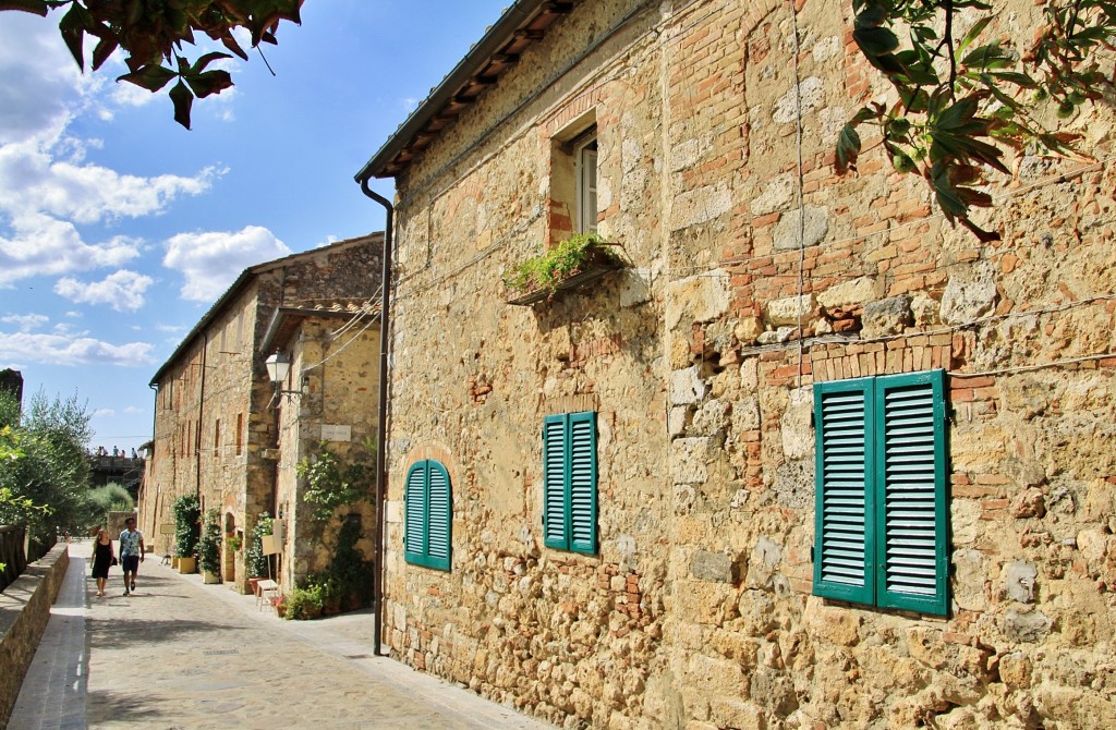 Foto: Recinto amurallado - Monteriggioni (Tuscany), Italia