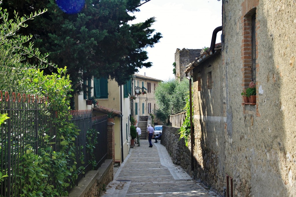 Foto: Recinto amurallado - Monteriggioni (Tuscany), Italia