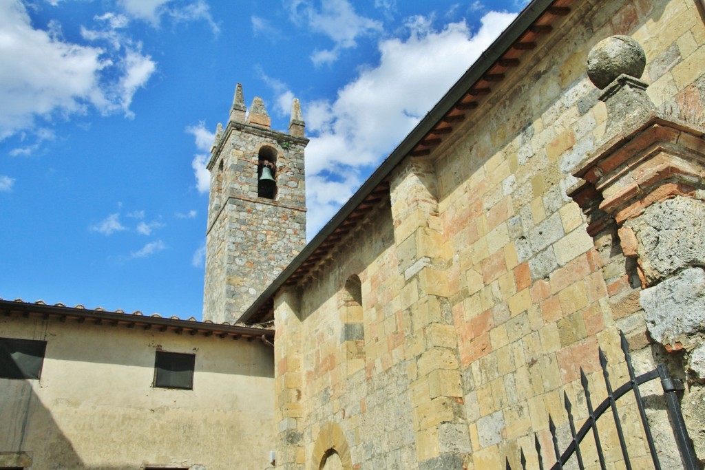 Foto: Recinto amurallado - Monteriggioni (Tuscany), Italia