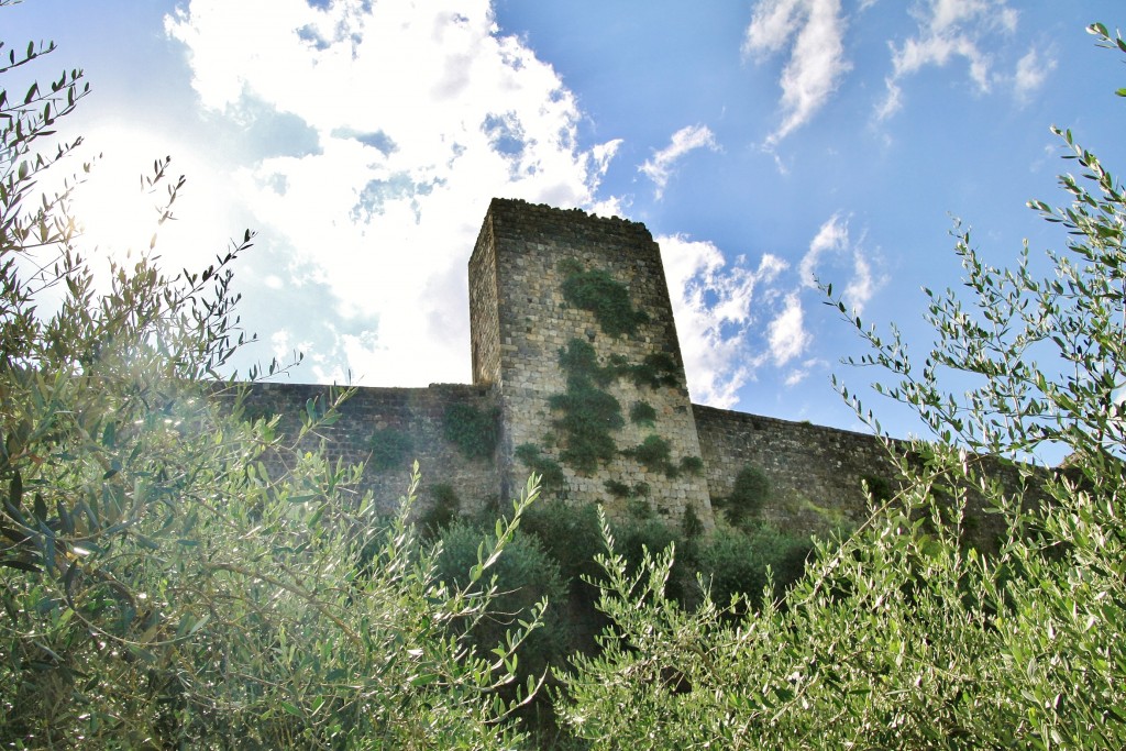 Foto: Muralla - Monteriggioni (Tuscany), Italia