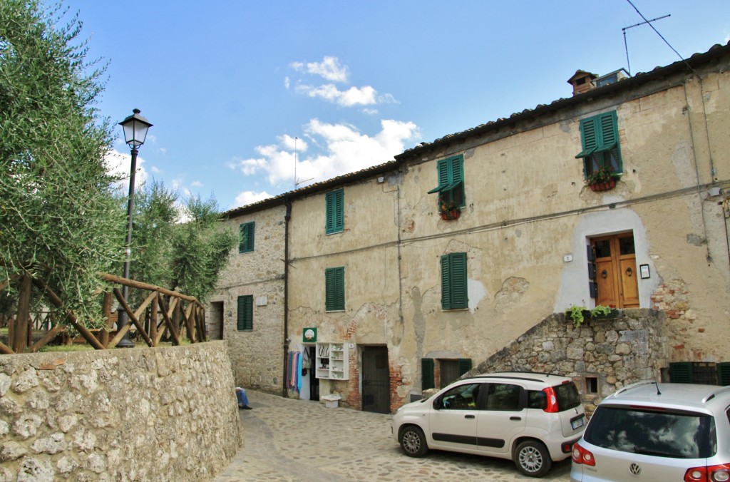 Foto: Recinto amurallado - Monteriggioni (Tuscany), Italia