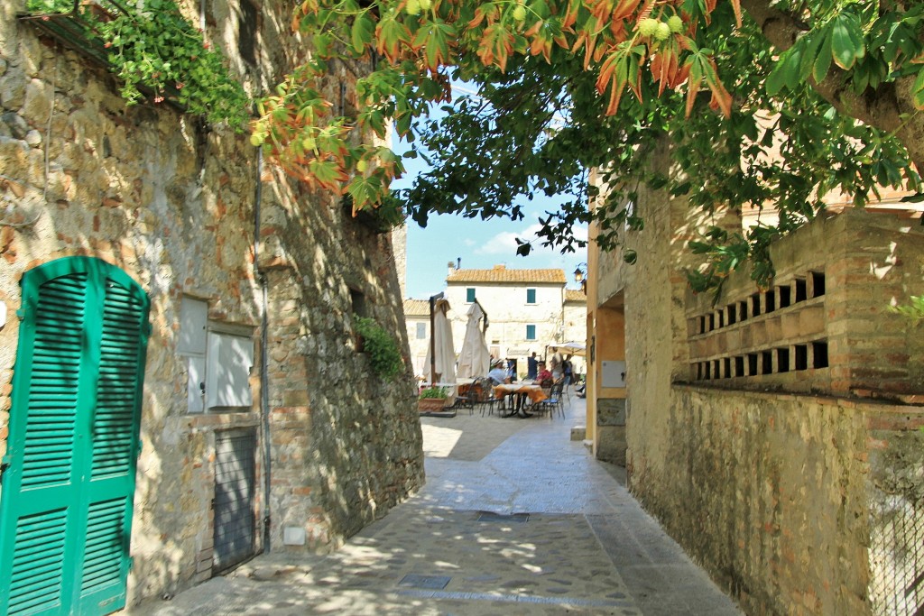 Foto: Recinto amurallado - Monteriggioni (Tuscany), Italia